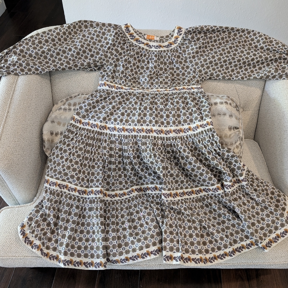 Tory Burch Floral Patterned Dress sz SP